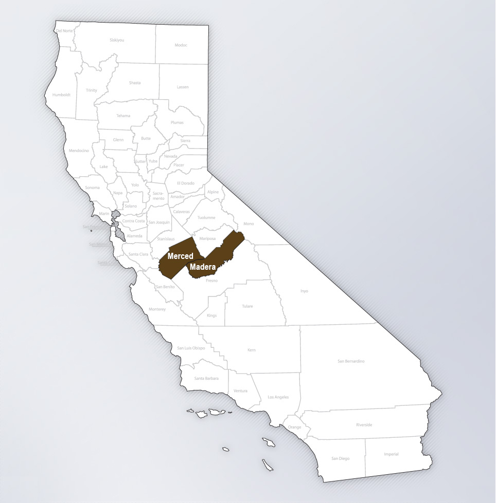 california operations counties
