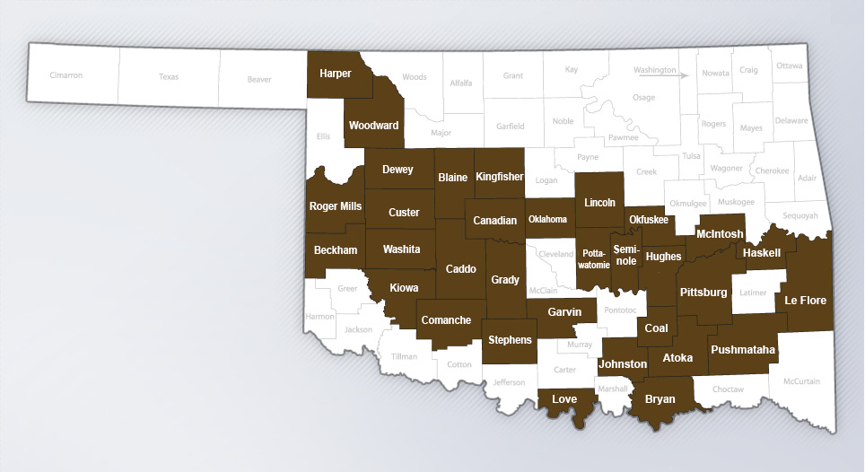 oklahoma operations counties